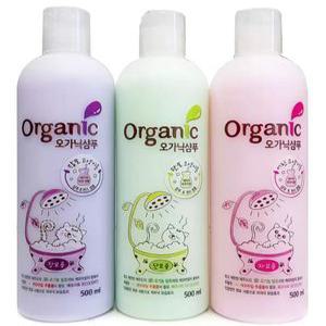 오가닉 고양이샴푸 500ml x 3통 장모용 단모용 키튼용 어린고양이용