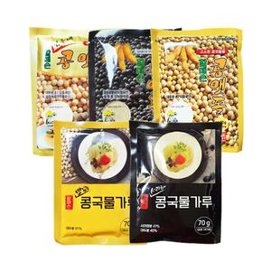 할매손 콩국수용 콩가루 70GX10개입(1박스) 간편 콩국수 가정식 선식