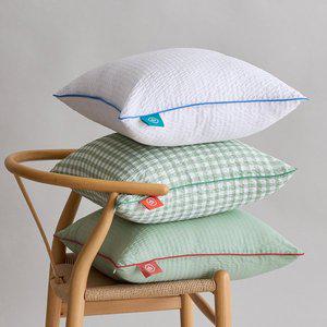 [보웰]자연을 담은 바람 솔솔 뱀부 시어서커 여름 쿨방석 쿠션커버 50x50