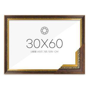 /퍼즐사랑 보석십자수액자 30x60 고급형 그레이스 앤틱