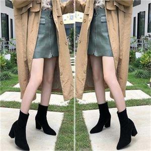 ONM 여성화 쇼핑 예쁜 숙녀화 발목 부츠 캐주얼 패션화