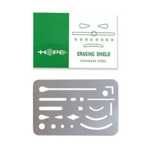 아톰 제도용 디자인 지우개판 스테인레스 스틸 국산