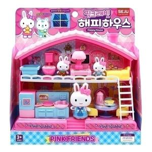 JB 핑크래빗 해피하우스 역할 놀이 장난감 sj1128 제이발전소