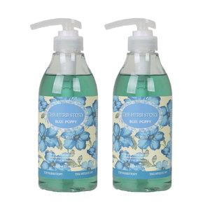 [유통기한 임박] 더허브스토리 바디워시, 블루퍼피, 500ml, 2개