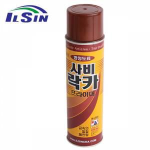 적갈색 사비 락카 녹방지 부식방지 스프레이 420ml