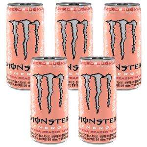 몬스터에너지 울트라 피치 킨 제로슈거 355ml x 24캔(박스안심포장)