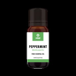 비사이 천연 아로마 페퍼민트 퓨어 에센셜 오일 100%, 10ml - VISI Peppermint