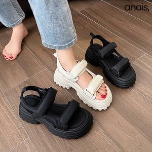 통굽 스포티 샌들 5cm_24SS242