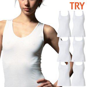 [TRY][무료배송]트라이 TWRSB07 빅사이즈 여성 민소매 순면 런닝 6종(85~105)