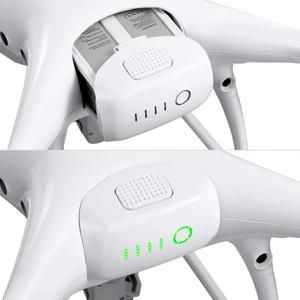 드론용품 DJI 팬텀 4 프로 v2.0 어드밴스드 RTK 15.2V 5870mAh 리포 지능형 비행 교체 배터리 2 개