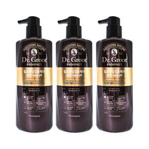 [홈쇼핑 최신상] 닥터그루트 탈모 집중 케어 샴푸 500ml 3개 힘없는 모발용