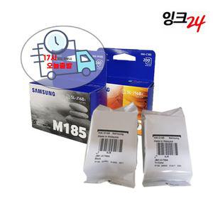 삼성전자 INK-M185, INK-C185 블랙 컬러 세트 정품 벌크 4배대용량 재생 SL-J1680 J1683 J1685 J1780W J1780DW 잉크젯 복합기 프린터 잉크