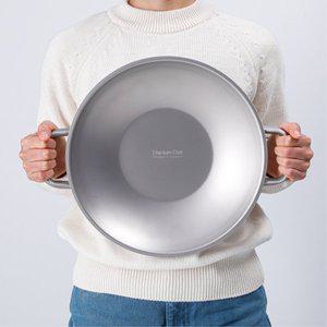 [클래딘]리얼 티타늄 그리들 32cm 보관 가방 Ti원판 캠핑
