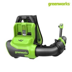그린웍스 40V 듀얼포트 백팩 브로워 710 GW2404673 낙엽청소