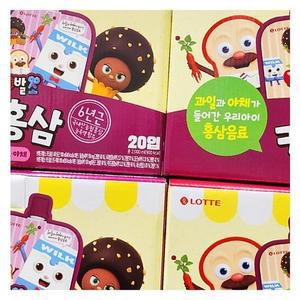 롯데 브레드이발소 키즈홍삼 100ml X 20개입 d66973