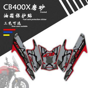 오토바이 니그립패드 혼다 CB400X 탱크 스티커 CB500X 무광택 미끄럼방지 바디 튜닝 풀 플라워 프린트