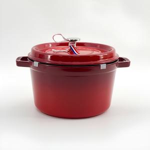 스타우브 B품 꼬꼬떼톨 체리 24cm 인덕션 무쇠냄비 주물냄비