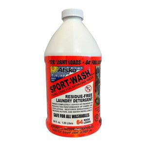 앳스코 스노씰 스포츠 워싱 세탁 세제, 액체, 64 Fl Oz(1팩), 무향