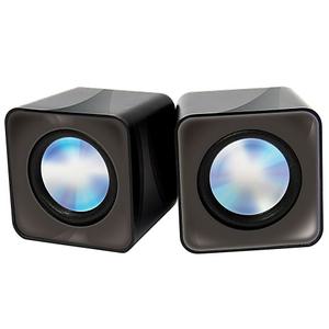 2채널 탁상용 디지클럽 QNIX QS-1000U 스테레오 블랙 스피커