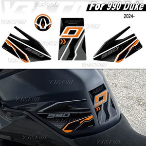 3D 송진 탱크 패드 스티커 오토바이 연료 탱크 보호 데칼 KTM DUKE 990 Duke 990 Duke990 2024