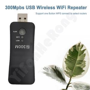 USB TV 와이파이 동글 어댑터 300Mbps 무선 네트워크 카드 RJ45 WPS 삼성 LG 소니 스마트