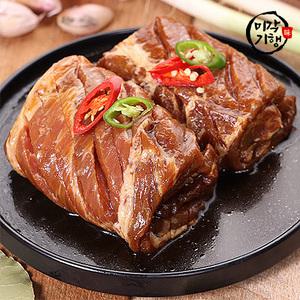 미각기행 국내산 수제 한땀 양념 돼지갈비 3인분 1kg (지퍼파우치)