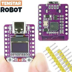 0.42 인치 백색 OLED 스크린 개발 보드 세라믹 안테나 ESP32 Wifi 블루투스 모듈을 갖춘 TENSTAR ESP32-C3