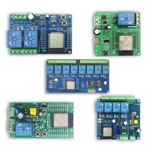 AC DC 전원 공급 장치, 와이파이 블루투스 BLE 단일 채널 릴레이 모듈, 아두이노용 ESP32-C3 ESP-C3-12F 개