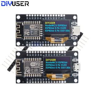 OLED ESP8266 개발 보드가 포함된 NodeMCU Arduino IDE/Micropython 프로그래밍용 0.96인치 디스플레이 CH3