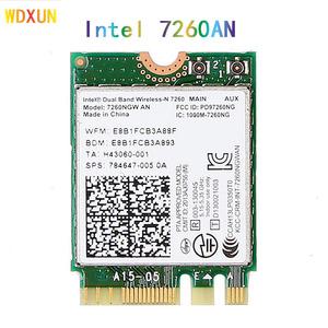 인텔 무선-N 7260 7260NGW UM 와이파이 원격 제어 블루투스 4.0 802.11n 2.4g/5Ghz WLAN 네트워크 카드 300