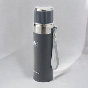 [기타]게더릭 이중스텐 보온병 (500ml) (그레이)