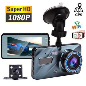 룸미러 블랙박스 자동차 DVR WiFi GPS 대시 1080P HD 차량 비디오 레코더 Dashcam 나이트 비전 블랙 박스 액세서리 후면보기 카메라