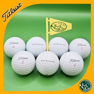 타이틀리스트 A등급 PRO V1X 4피스 10개 화이트 로스트볼