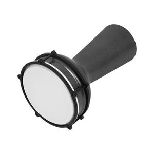 8인치 아프리카 드럼 Djembe 핸드 블랙 알루미늄 바디 터키 휴대용 타악기 탬버린