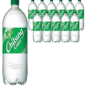 칠성 롯데칠성 1.5L 롯데 칠성사이다 1.5LX12PET 소비기한24년1월11일 사이다