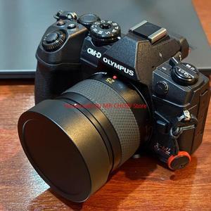 렌즈후드 panasonic 호환 LUMIX LEICA DG SUMMILUX 25mm F1.4 ASPH 금속 총검 사각 렌 후드용 디자인 캡 포