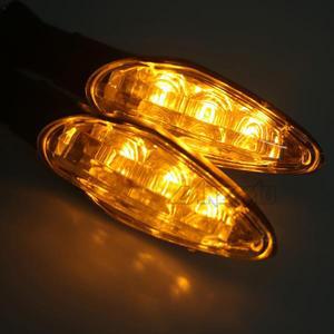 오토바이조명 바이크 오토바이 회전 신호등 LED 앰버 램프 표시기 Honda Grom MSX125 KTM Duke 390  용 범