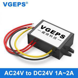 차량용 인버터 AC24V ~ DC24V1A2A 조정 전원 공급 장치 모듈 AC20-28V DC24V 에어컨 DC 변환기