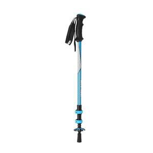[RGN24S89]액트 파워 등산 3단 스틱 135cm 블루 조절 길이