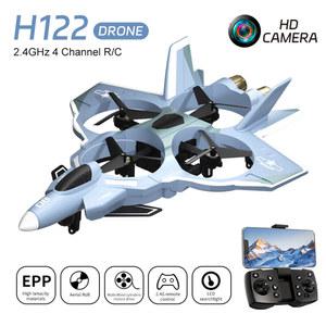 JJRC H121 2.4G HD 모델 글라이더 RC 리모컨 항공기 8K LED 조명 , 카메라 비행기 비행