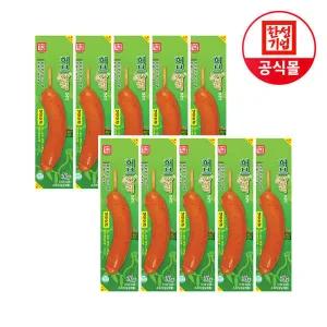 한성기업 허브 갈릭 포크 후랑크 핫바 70g X 10개