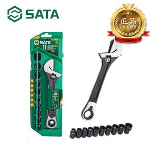 사타 ST09000 3in1 블랙 멀티 몽키 스패너 소켓세트