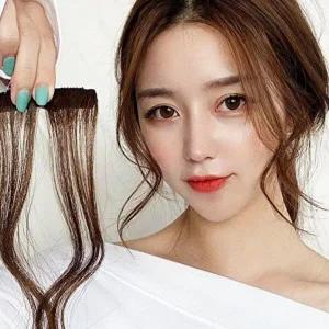 피스 s컬 헤어 3개 가발 똑딱이 부분 애교머리-WFHBQ5M