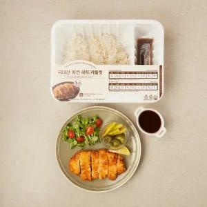 [냉장] 치킨 하트커틀릿(닭가슴 치킨까스) 520g