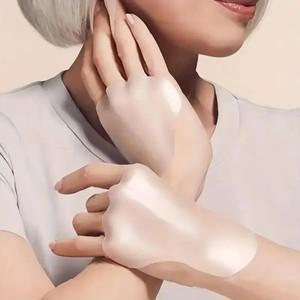 1쌍의 실리콘 핸드 패치 주름 방지 피부 리프팅 도구 스트립 순수 젤 뷰티 케어 스킨