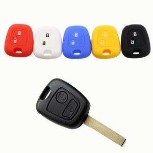 키케이스 실리콘 키 커버 케이스 푸조 107 206 307 207 406 408 시트로엥 C1 C2 C3 Berlingo Picasso Xsara for Toyota Aygo