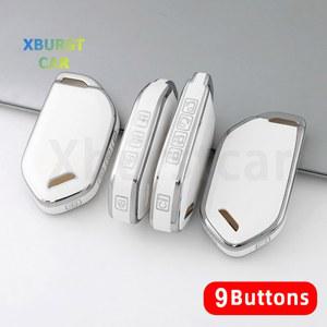 키케이스 스마트 원격 자동차 쉘 기아 카니발 EV9 피칸토 GT 라인 현대 키 케이스 커버 액세서리 4 버튼 5 6 7 8/9