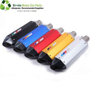 GSXR125 튜닝 용품 오토바이 머플러 배기 탈출 DB-KILLER 38mm FL125 GSXS125 PCX CBR125R NSF100 Ape50 Ap