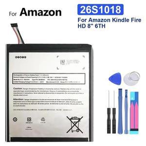 아마존 킨들 파이어 HD 8인치 6세대 PR53DC MC-28A8B8  26S1018 4750mAh 태블릿 배터리용