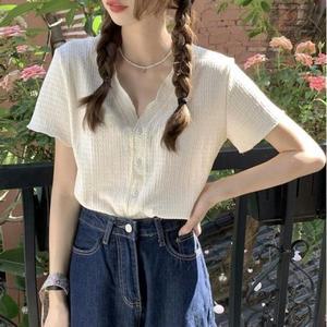블라우스 여름 여성 반팔 어썸 시원한